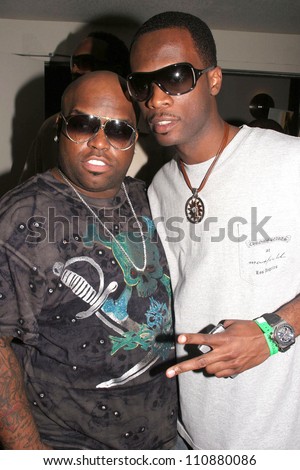 Cee-Lo and Pras at the ROLLING STONE and the Hard Rock Hotel Celebrity Poker Tournament. The Hard Rock Hotel and Casino, Las Vegas, NV. 09-08-07
