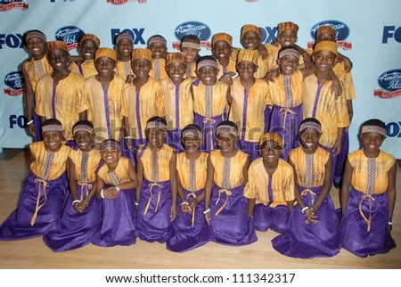 The Africans Children Choir at the American Idol: \
