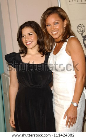 America Ferrera and Vanessa Williams at An Evening with \