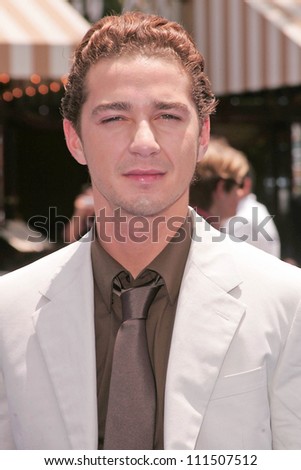 Shia LaBeouf at the Los Angeles Premiere of \