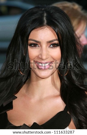 Kim Kardashian at the Los Angeles premiere of \