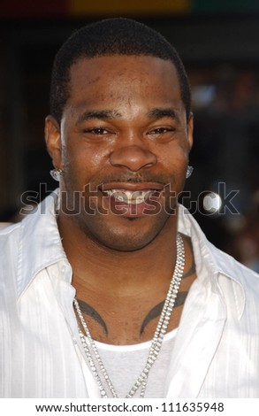 Busta Rhymes at the Los Angeles Premiere of 