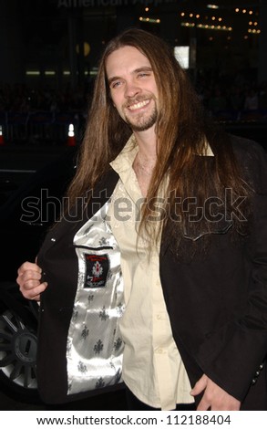 Bo Bice at the Los Angeles Premiere of \