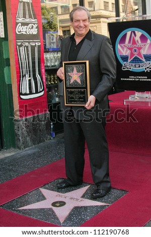 Dick Wolf at the ceremony honoring him with the 2,332nd star on the Hollywood Walk of Fame. Hollywood Boulevard, Hollywood, CA. 03-29-07