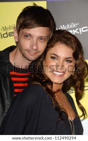 DJ Qualls and Nikki Reed at the launch of T-Mobile Sidekick ID, T-Mobile Sidekick Lot, Hollywood, CA. 04-13-07