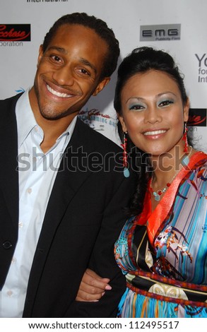 Michael Cory Davis and Cassandra Hepburn at a Fashion and Music Extravaganza Promoting Human Rights for Youth. Church of Scientology Celebrity Centre Pavilion, Los Angeles, CA. 04-14-07