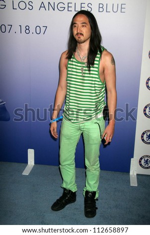 Steve Aoki at the Chelsea Football Club Hollywood Party. Private Location, Hollywood, CA. 07-18-07