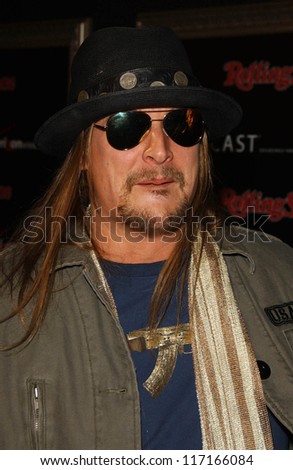 Kid Rock at the Verizon Rolling Stone Grammy Party. Avalon, Hollywood, CA. 02-09-07