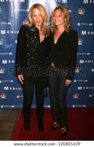 Rosanna Arquette and Amanda Detmer at the NBC fall party for the hit drama \