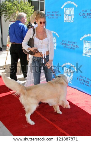 CENTURY CITY - OCTOBER 19: Nicolette Sheridan at the kick off for \