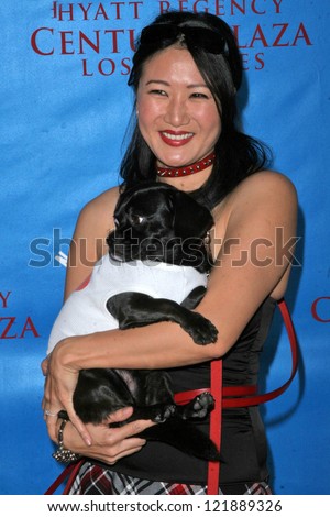 CENTURY CITY - OCTOBER 19: Cindy Lu at the kick off for 