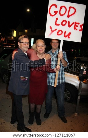 Dennis Christopher, Sally Kirkland at the Opening Night of \