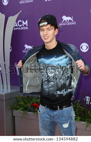 Dakota Bradley at the 48th Annual Academy Of Country Music Awards Arrivals, MGM Grand Garden Arena, Las Vegas, NV 04-07-13