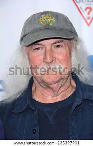 David Crosby at the Light Up The Blues Concert Benefiting Autism Speaks, Club Nokia, Los Angeles, CA 04-13-13