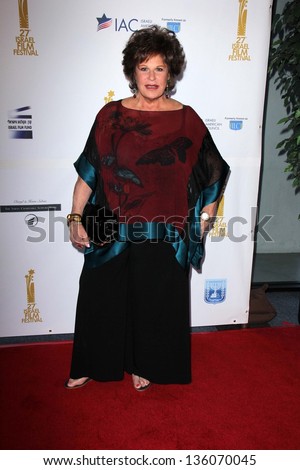 Lainie Kazan at the  27th Israel Film Festival Opening Night Gala, Writiers Guild Theater, Beverly Hils, CA 04-18-13