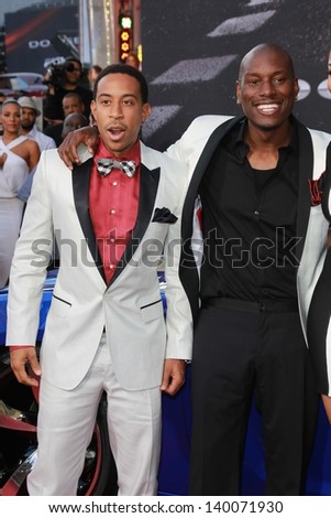 Ludacris and Tyrese Gibson at the \