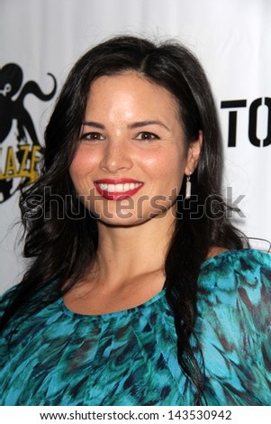 Katrina Law at the Comikaze red carpet Launch Party, Whimsic Alley, Los Angeles, CA 06-21-13