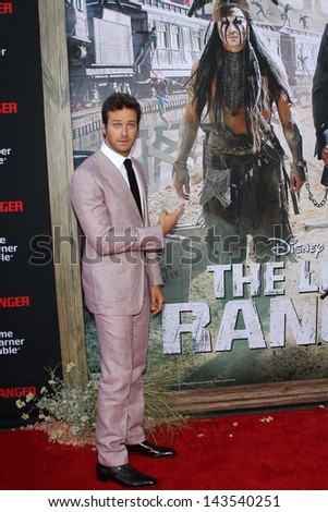 Armie Hammer at \