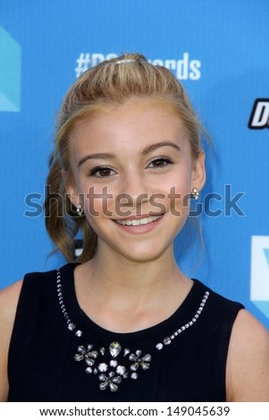 G. Hannelius at DoSomething.org And VH1\'s 2013 Do Something Awards, Avalon, Hollywood, CA 07-31-13
