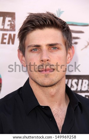Chris Lowell at the Invisible Children Fourth Estate\'s Founders Party, UCLA, Westwood, CA 08-10-13