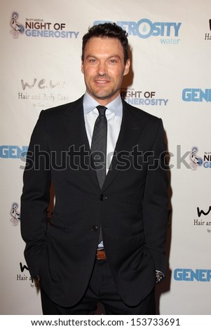 Brian Austin Green at the 5th Annual Night of Generosity, Beverly Hills Hotel, Beverly Hills, CA 09-06-13