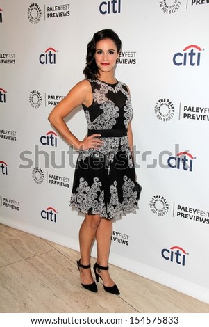 Melissa Fumero at PaleyFest Previews: Fall TV with FOX Brooklyn Nine-Nine, Paley Center for Media, Beverly Hills, CA 09-09-13