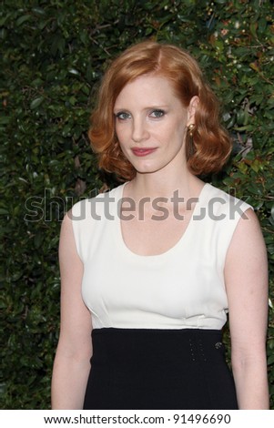 Jessica Chastain at a Benefit Dinner For The Natural Resources Defense Council\'s Ocean Initiative hosted by Chanel, Privaye Location, Malibu, CA. 06-04-11