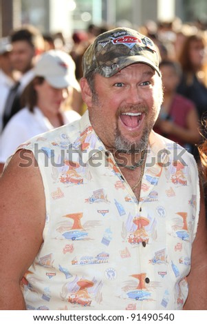 Larry The Cable Guy at the \