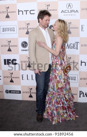 Anne Heche and James Tupper at the 2011 Film Independent Spirit Awards, Santa Monica Beach, Santa Monica, CA 02-26-11