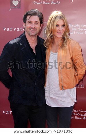 Patrick Dempsey and wife at the John Varvatos 8th Annual Stuart House Benefit, John Varvatos Boutique, West Hollywood, CA. 03-13-11