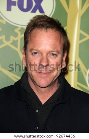 Kiefer Sutherland at the FOX All-Star Party, Castle Green, Pasadena, CA 01-08-12