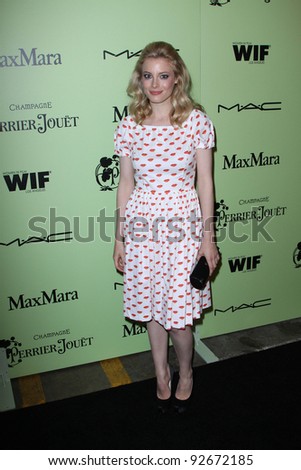 Gillian Jacobs at the Fourth Annual Women in Film Pre-Oscar Cocktail Party, Soho House, West Hollywood, CA 02-25-11