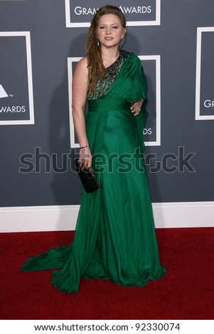 Crystal Bowersox at the 53rd Annual Grammy Awards, Staples Center, Los Angeles, CA. 02-13-11