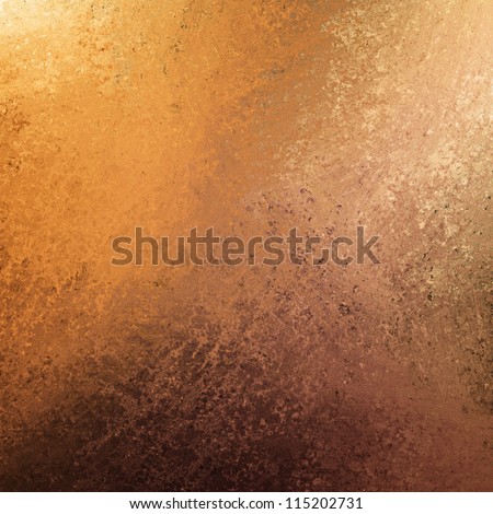abstract peach background or orange background paper with distressed old black vintage grunge background texture layout design for brochure or web template, halloween or autumn background colors