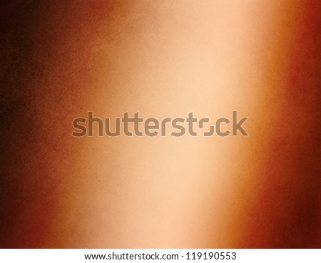 abstract metallic background or orange brown background with copper color center and black border with smooth texture gradient design