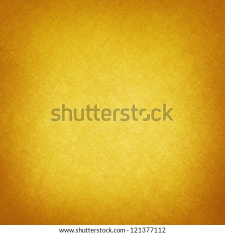 abstract yellow background or gold Christmas background with bright center spotlight, vintage grunge background texture, gold Christmas paper layout design for luxury holiday background ad