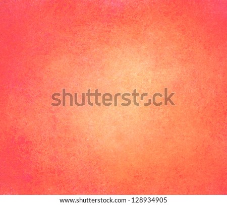 abstract pink background peach orange center color, gradient background, old distressed vintage grunge background texture, sponge painted wall, soft faded peachy pink wall paper for brochure or poster