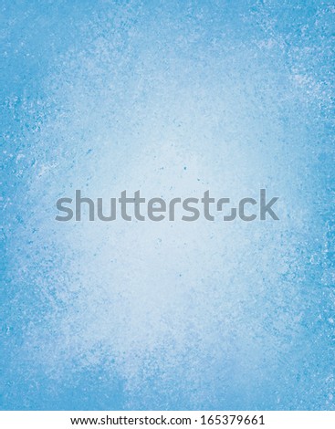 abstract blue background color, aged vintage grunge background texture, rough distressed paint surface, blue paper for brochure or web, sky blue center color for Easter or spring backgrounds