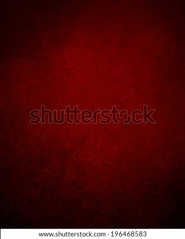 plain solid red background with old distressed vintage grunge background texture with black vignette border, rich dark red crackled painted wall texture