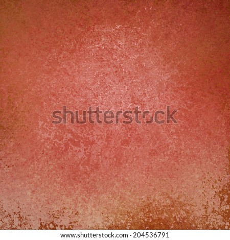 solid red background design with distressed vintage texture and faint dark red border, dark red paper, old smeared painted red wall background