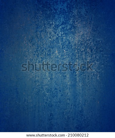 solid blue background paper with vintage grunge background texture design, elegant grungy blue backdrop