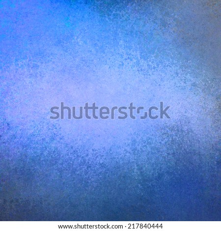 pale blue background paper, vintage texture and distressed soft pastel blue color with dark blue grunge border design