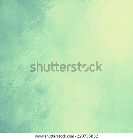 faded blue yellow and green background, filter effect and vintage grunge texture