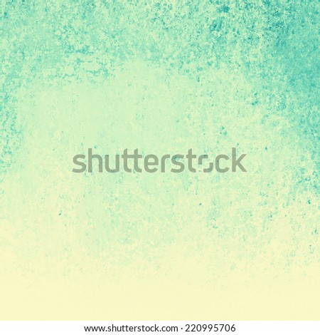 faded yellowed blue and white background with texture