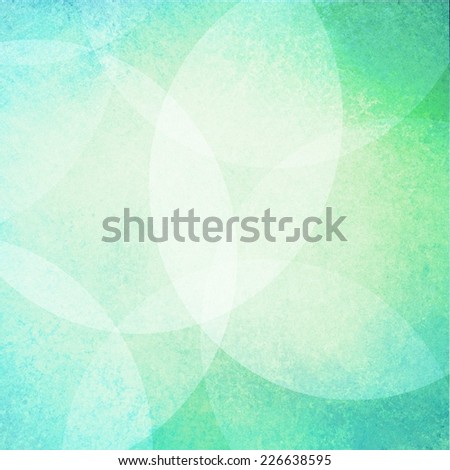 floating round circles background design, layers of white bubbles on blue green background color, magical dreamy bokeh background with white shiny lights