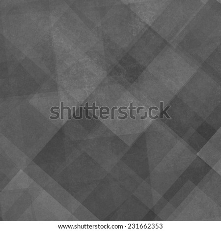 abstract background black and white square and diamond shaped transparent layers in diagonal pattern background