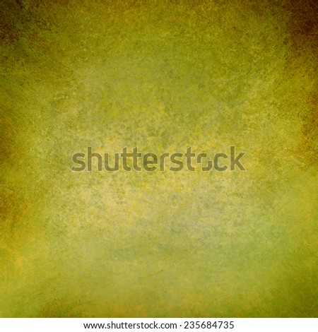 yellowed green background texture layout, old aged background wall, painted distressed vintage background paper design