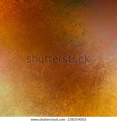brown gold and red background. grunge distressed texture.