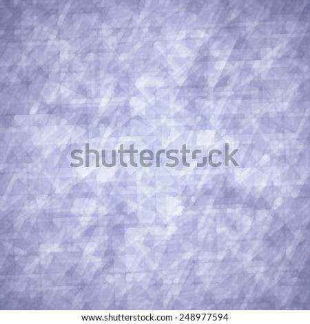 abstract glassy triangle and rectangle shapes background with purple and white geometric angles and lines in fine detail pattern, shimmering glass background layout
