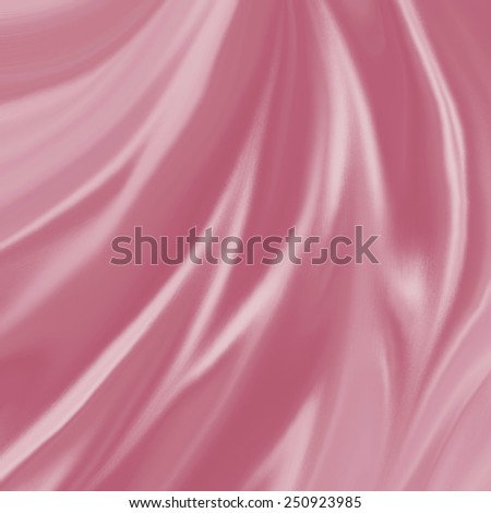 pastel pink material background illustration, elegant waves of silk or satin fabric flowing or draped in abstract design